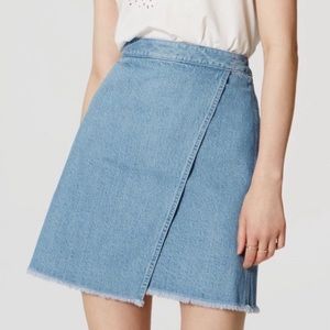 Ann Taylor Loft Denim Skirt
